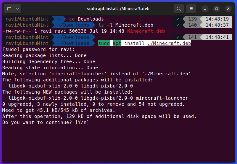 How to Install Minecraft on Ubuntu Linux