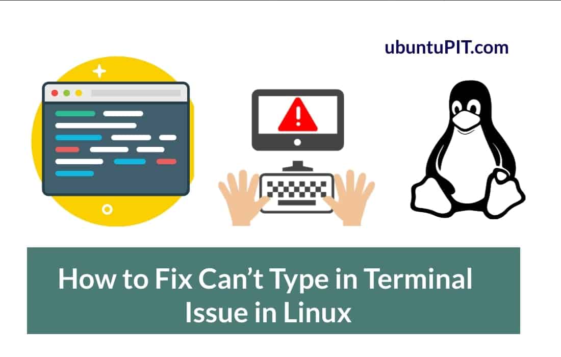 How to Fix Can’t Type in Terminal Issue in Linux System