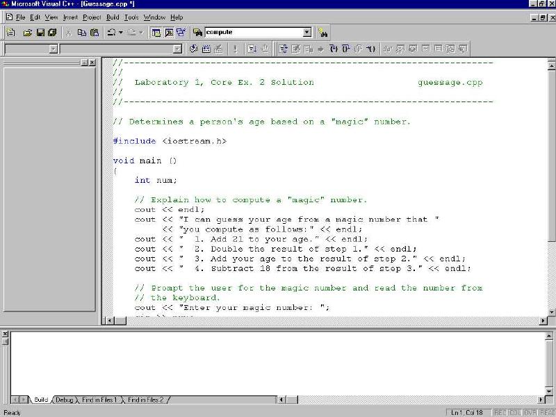 Visual C++ Debug, VC++ Debug, Visual C++ Tutorial, MFC Debug, Assert