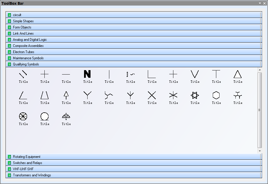E-XD++ Electric power - circuit diagram Drawing Simulation ToolKit for