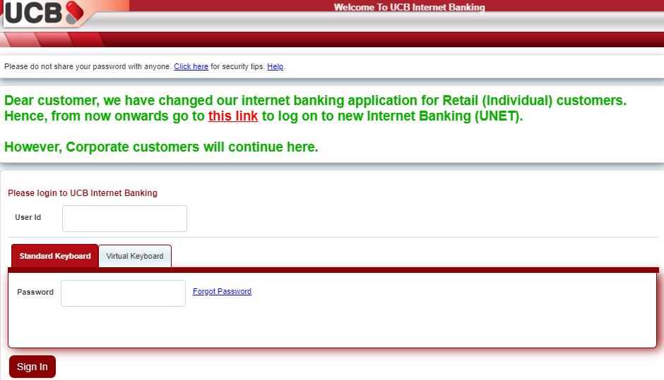 Banking United Commercial Bank (UCB)