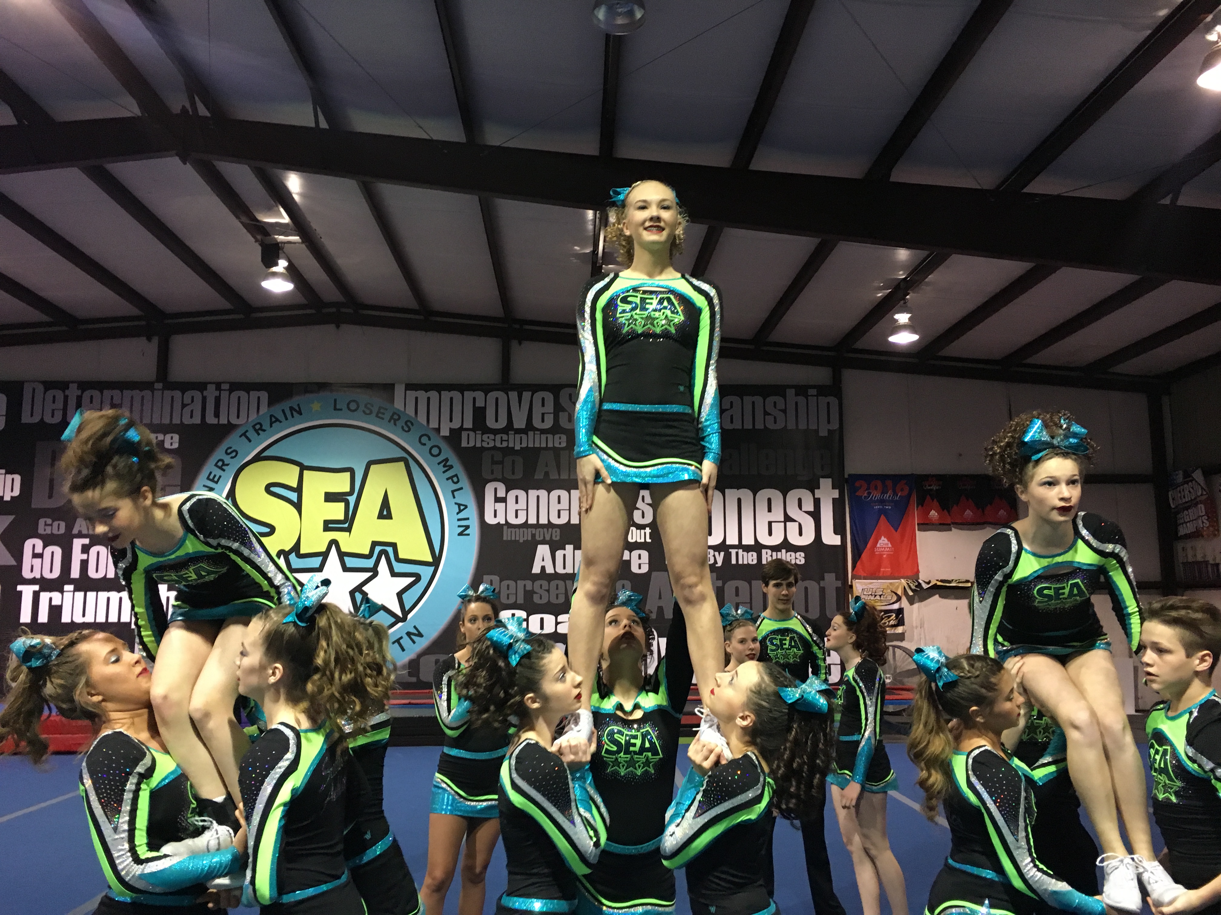 WCTE highlights local competitive cheer team in Something to Cheer