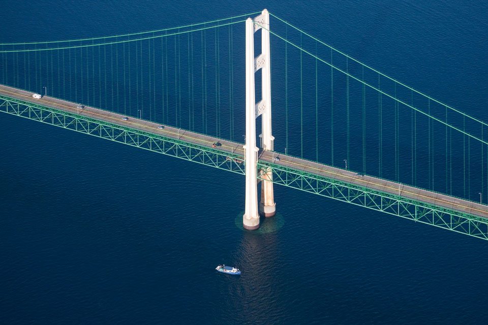 Mackinac Bridge Inspection UCC Dive