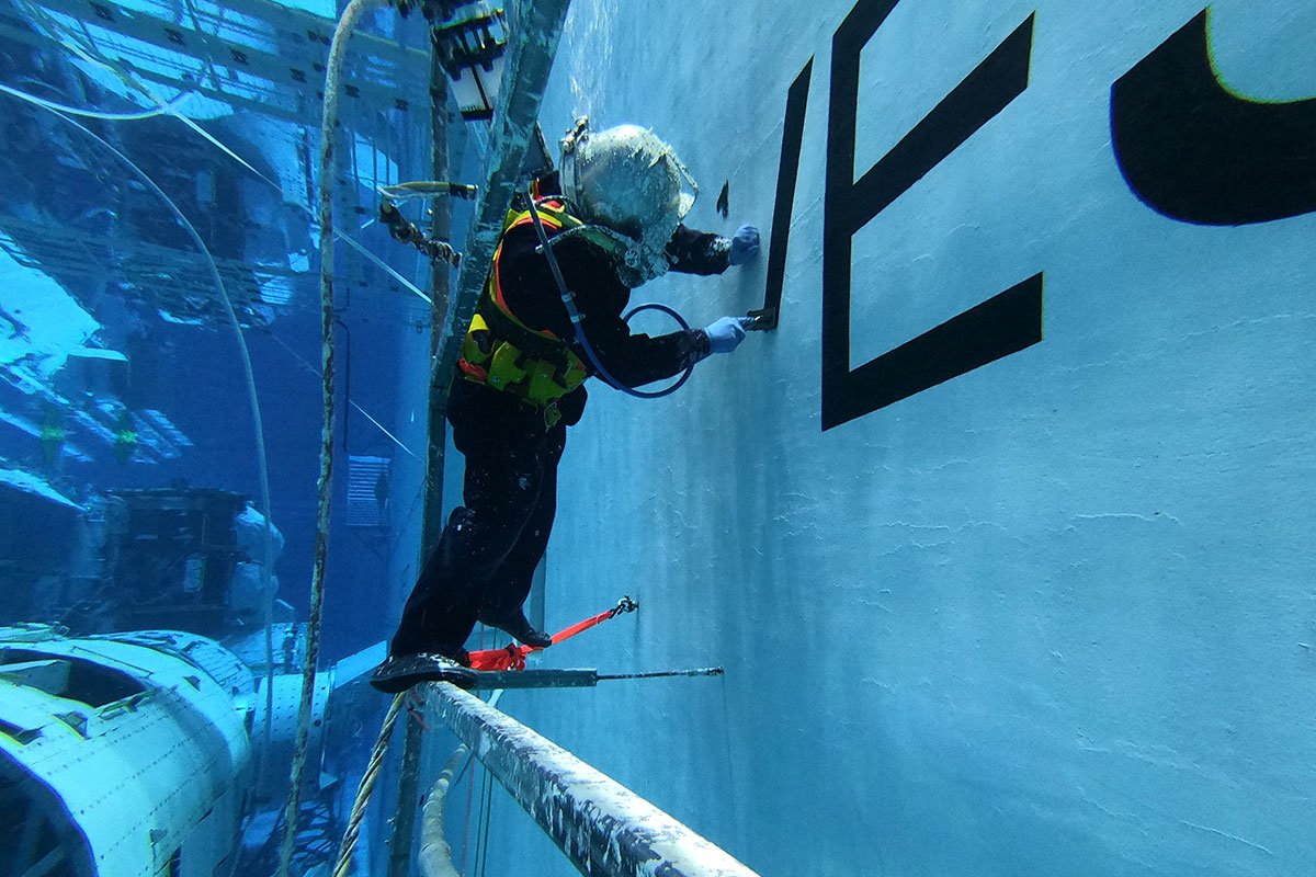 Underwater Coatings for NASA Facility UCC