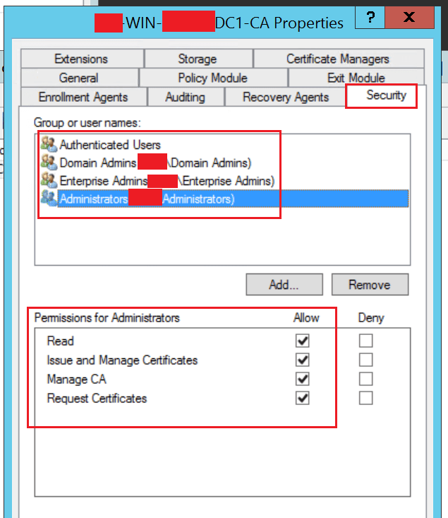 WARNING RequestCSCertificate failed Lync 2013 Server
