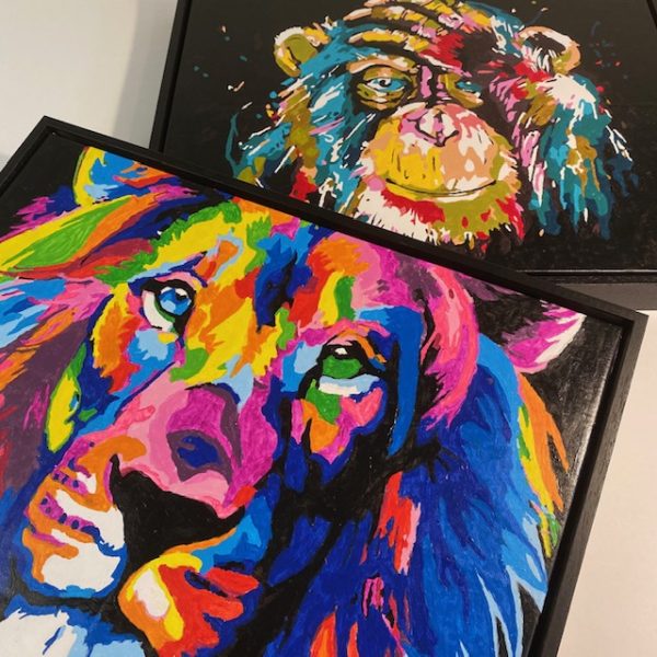 Paint by numbers « Frames « Uckfield Framing Company — Picture Framing