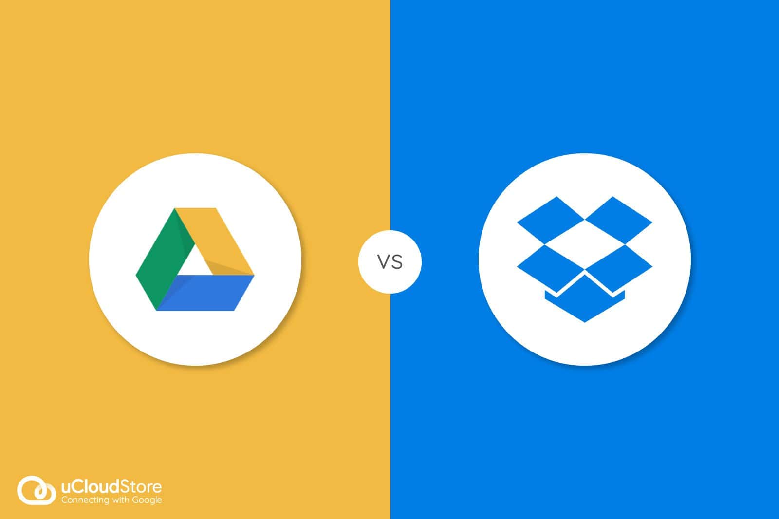 Drive vs Dropbox el mejor almacenamiento en la nube uCloudStore