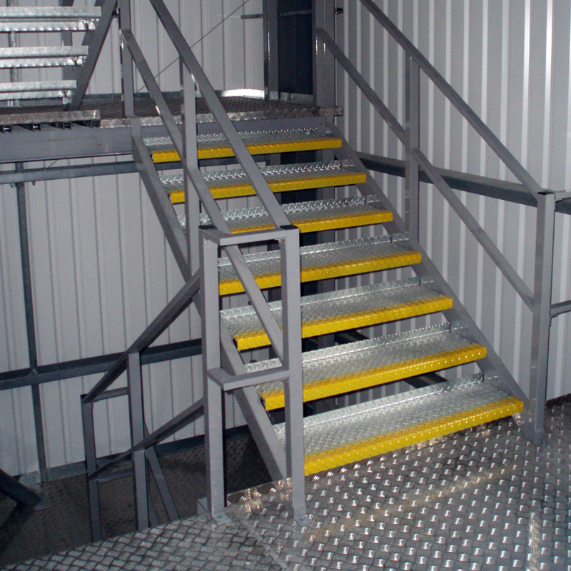 United Construction & Manufacturing Steel Staircases