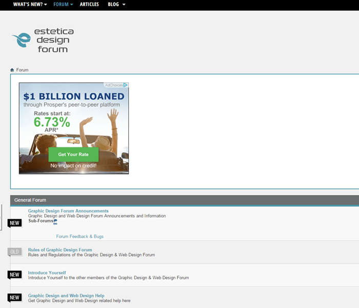 Top 5 Graphic Design Forums