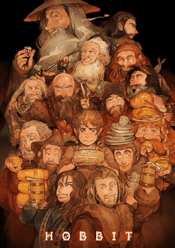 Fan Art Friday The Hobbit Fanart for your consumption because March