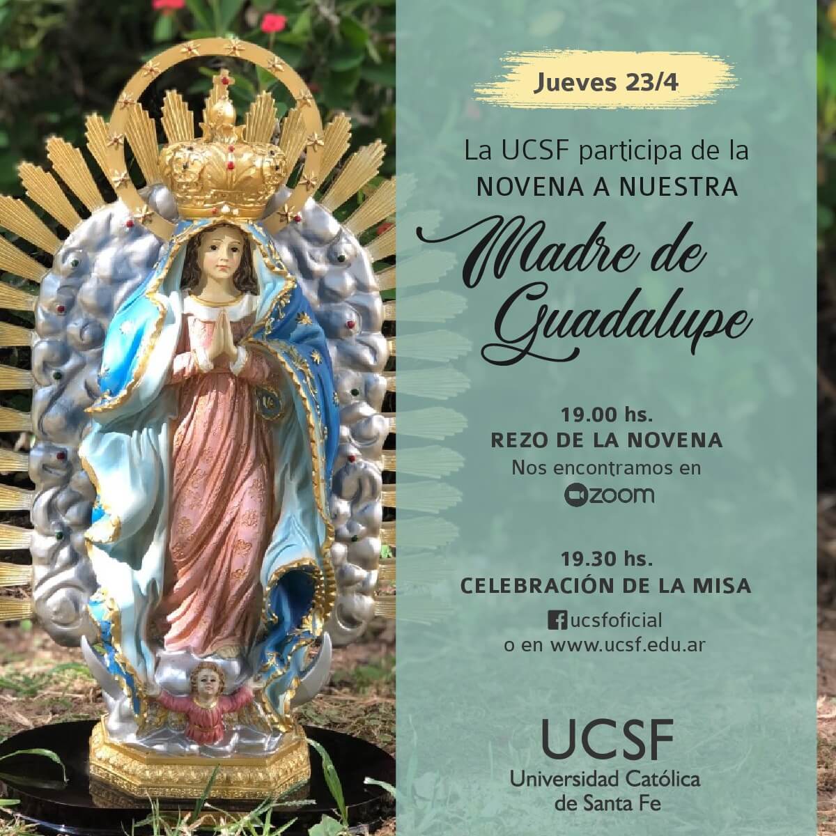 Novena a Nuestra Señora de Guadalupe UCSF