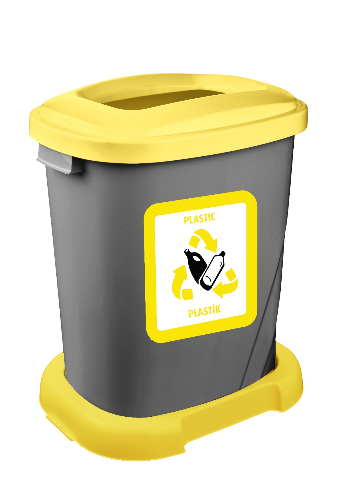 Recyclıng Bucket 50 Lt For Metal Recycling Bins Üçtem Plas