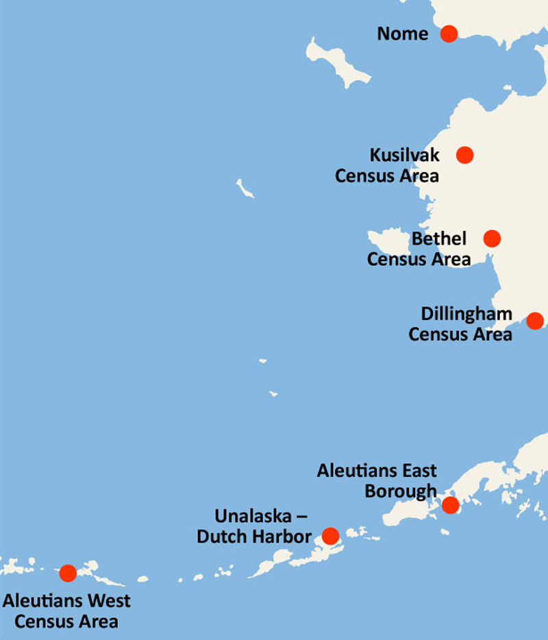 Commercial Fisheries In Alaska Map Commercial Fishing Facts United Fishermen of Alaska