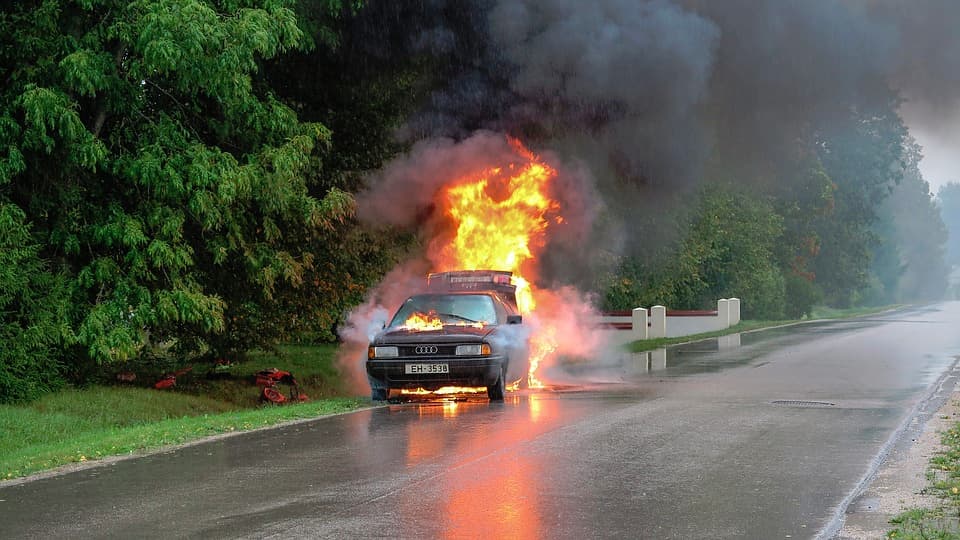 Does your auto insurance cover fire damage? UFA 94
