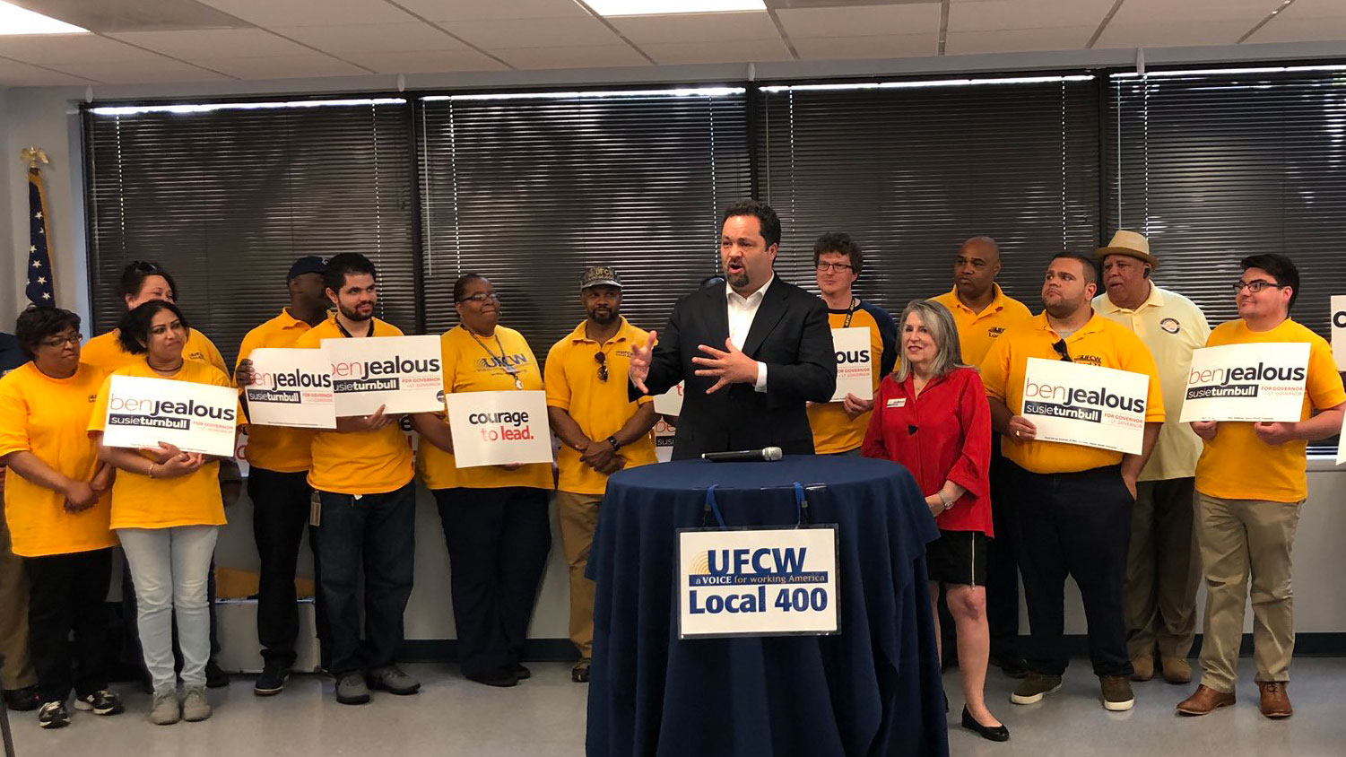 Why We Support Ben Jealous for Governor of Maryland UFCW Local 400(06)