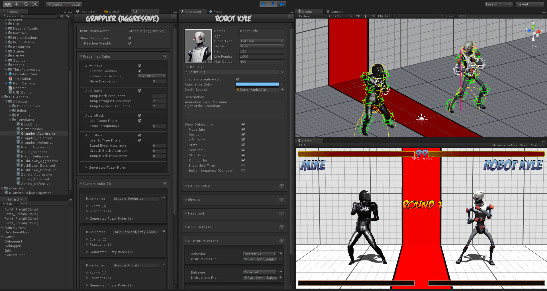 Installation [Universal Fighting Engine]