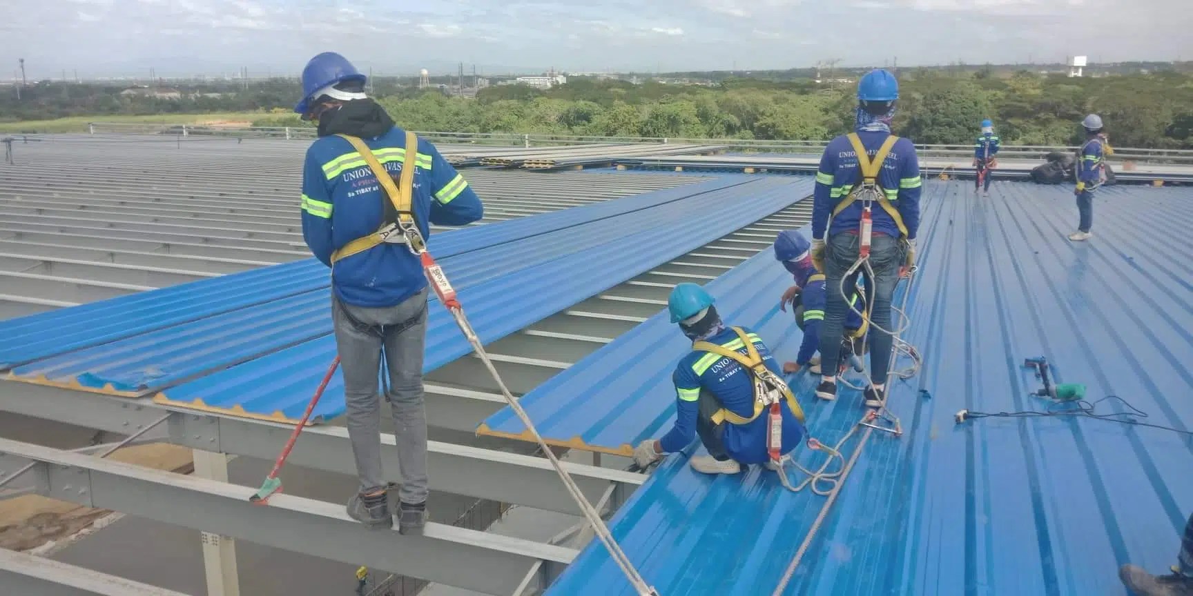 Roof Delivery and Installation Services in the Philippines