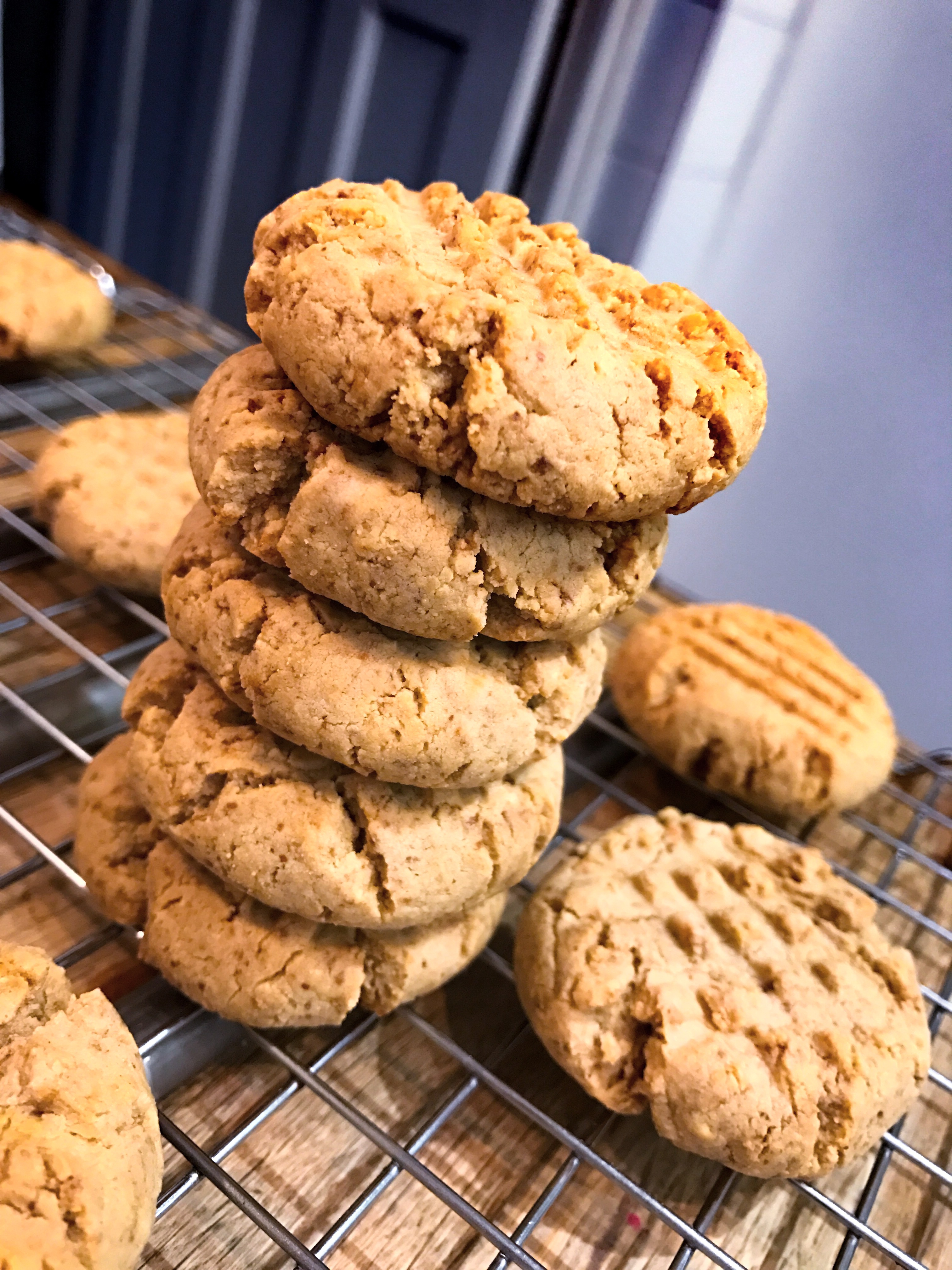 Protein Cashew butter cookies Ugne Bakes