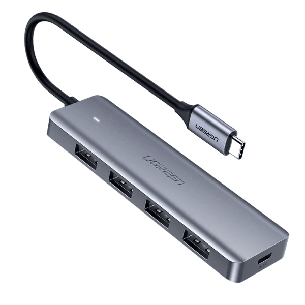USB-C Hub Slim Type C to 4 Port USB 3.0 Adapter