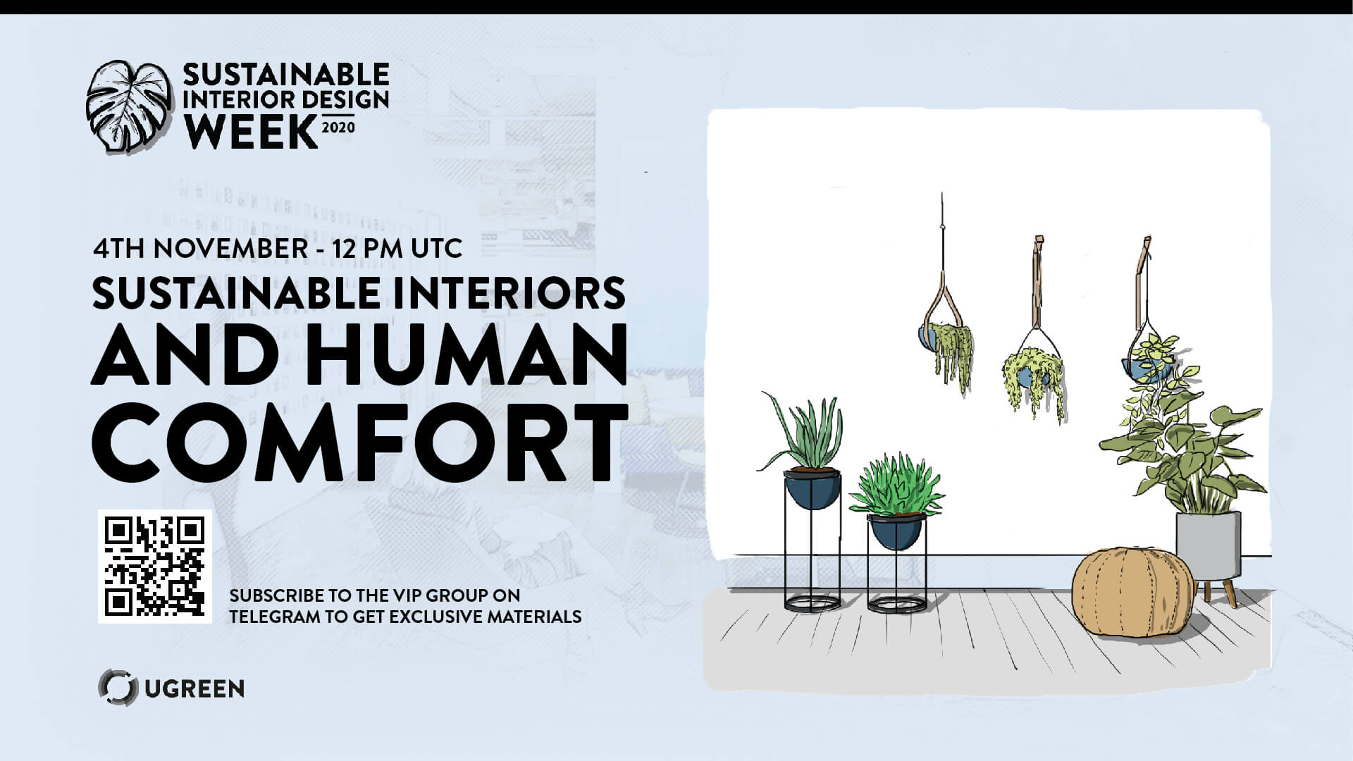 Sustainable Interior Design Week UGREEN
