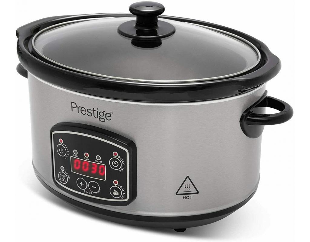 Prestige 48119 3.5 Litre Digital Slow Cooker Silver
