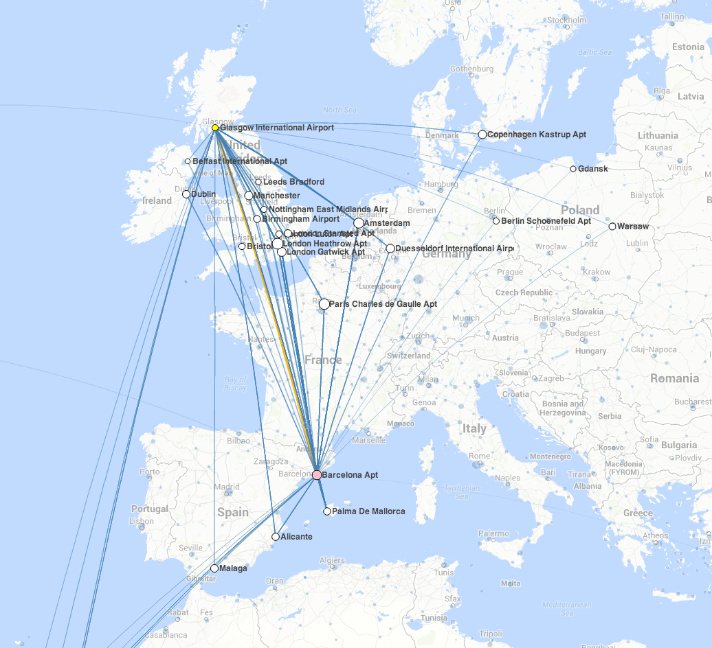 Connecting Flight Finder