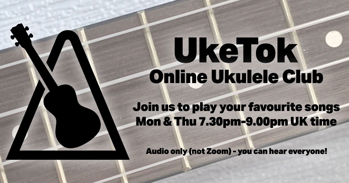 Stupid Cupid by Connie Francis for ukulele UkeTok Online Ukulele Club