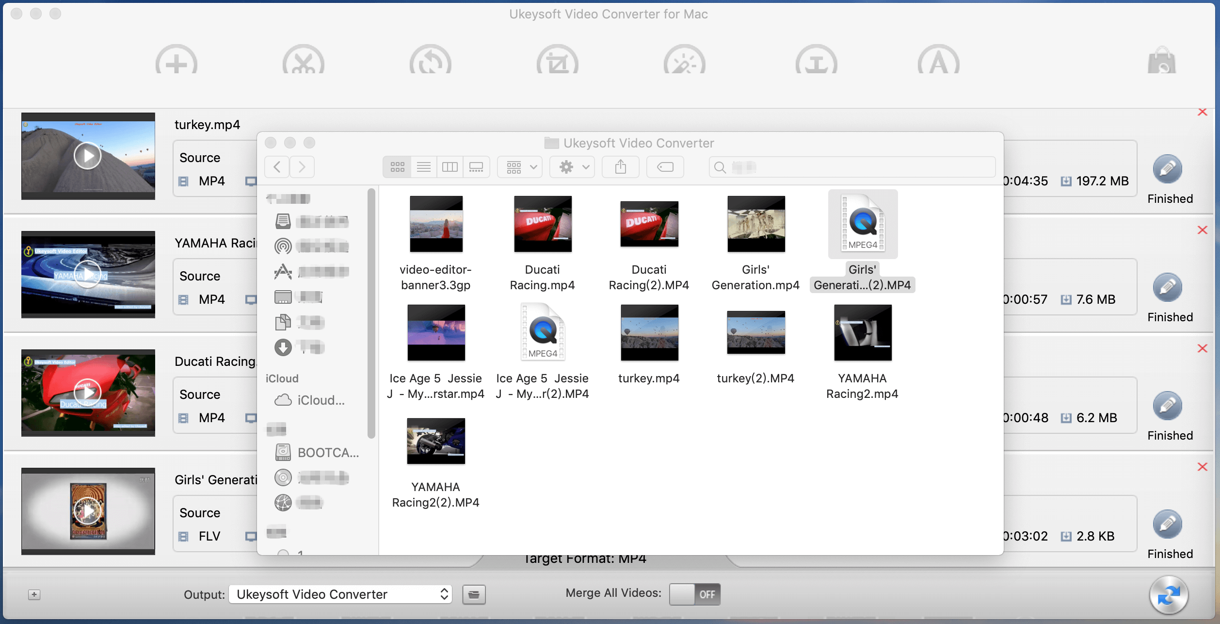 Convert iTunes M4V to MP4 UkeySoft
