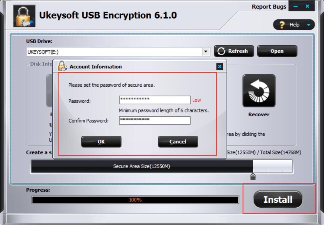 UkeySoft USB Encryption Encrypt USB Flash Drives, SD Card, Memory Card