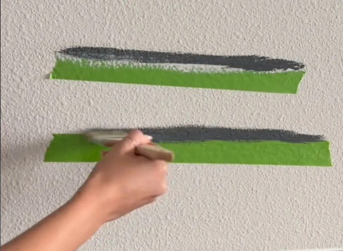 Mastering the Art of Painting Sharp Lines on Textured Walls