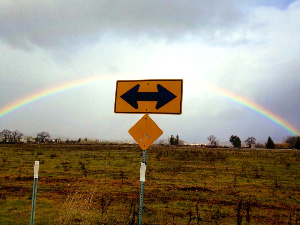 Photo First Ukiah rainbow of 2021 The Ukiah Daily Journal