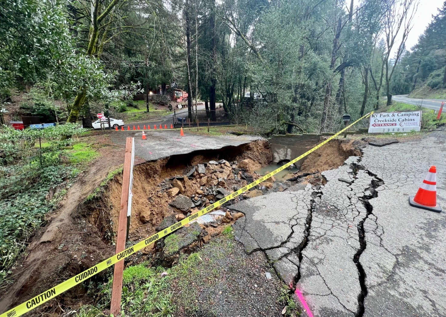 Unsafe living conditions found at RV park near Willits blocked by
