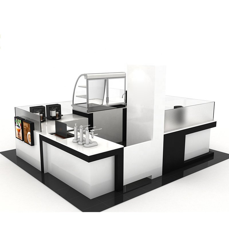highend new designed mall coffee kiosk coffee bar counter Mall Kiosk