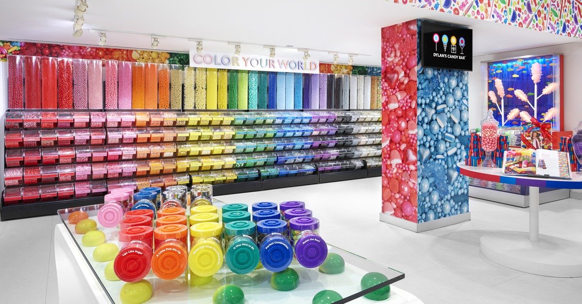 Unique supply candy store equipment 3d design sweet shop Mall Kiosk