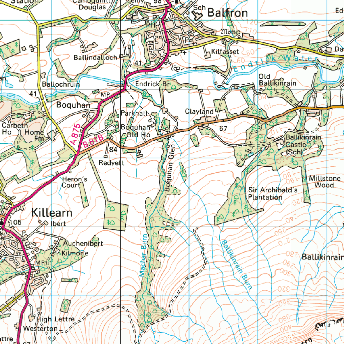 Os Maps 1 50 000 Ordnance Survey 150 000 Scale Colour Raster data Landranger