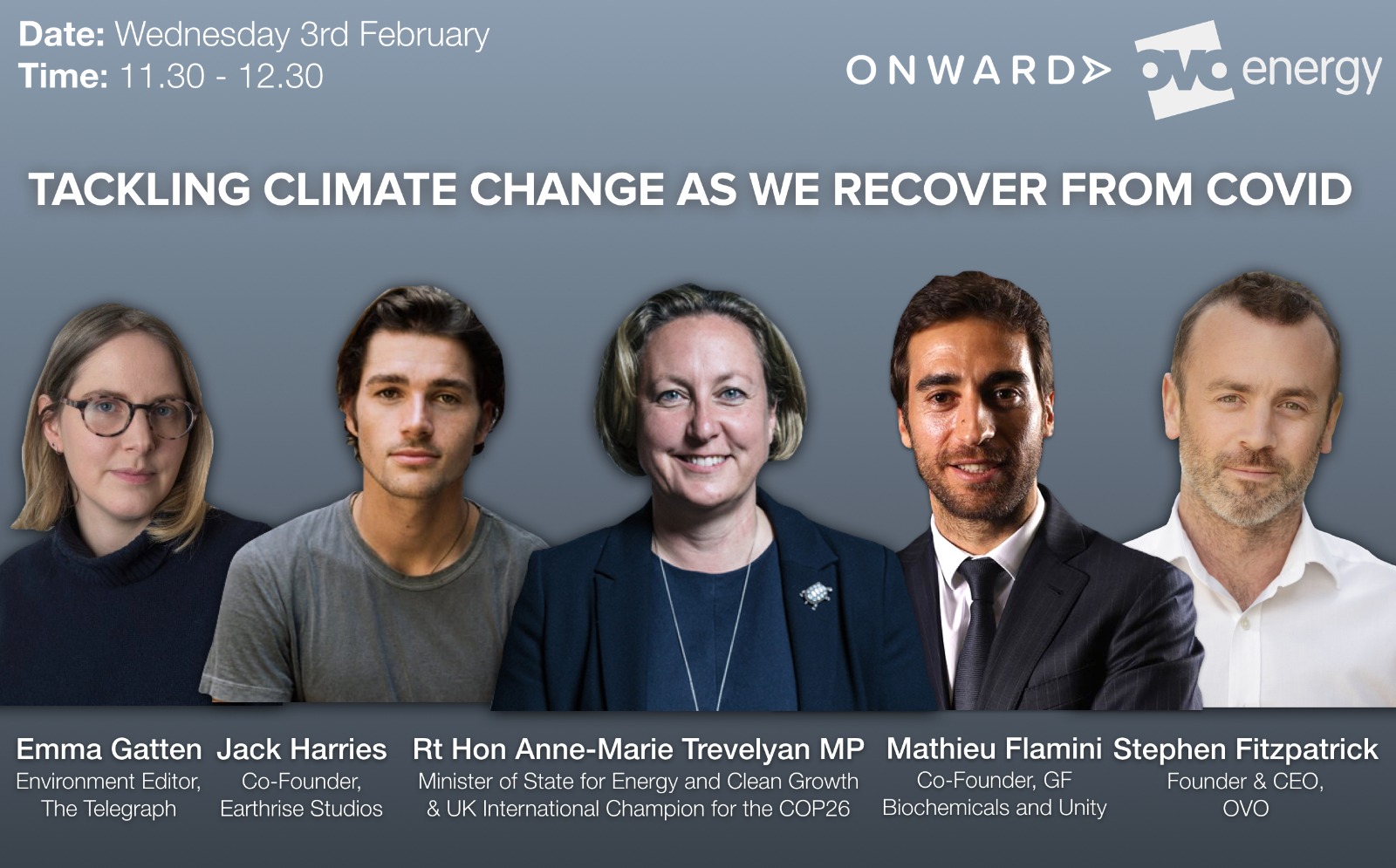 Tackling climate change as we recover from Covid