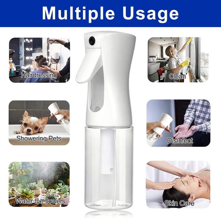 Continuous Fine Mist Spray Bottle BPAFree Free Sample UKPACK
