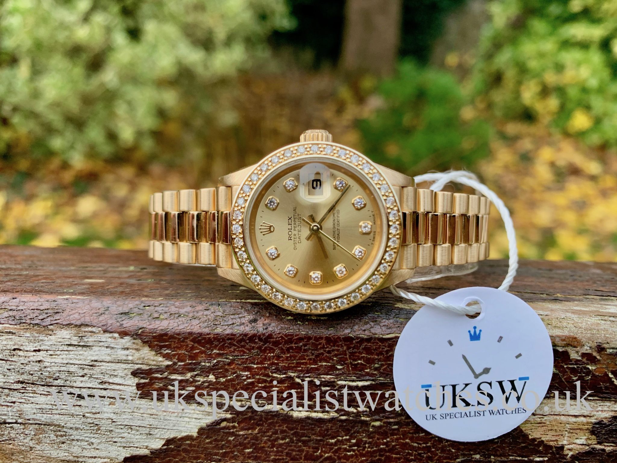 Rolex Datejust 79178 18ct Yellow Gold Diamond Set Uk Specialist Watches