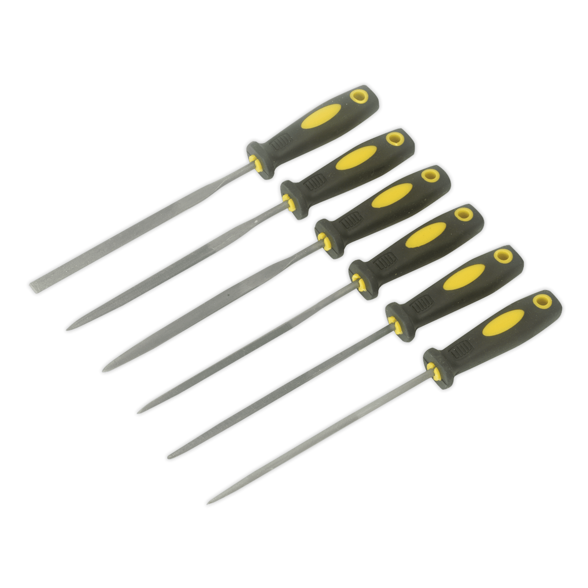 Sealey S0628 Needle File Set 150mm 6pc UKtools