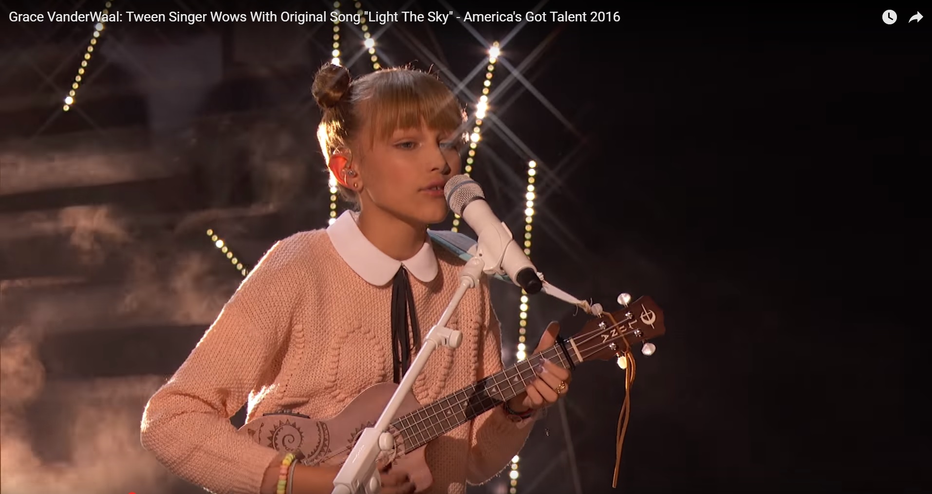 12YearOld Star Heads To the Finals of ‘America’s Got Talent’ Ukulele