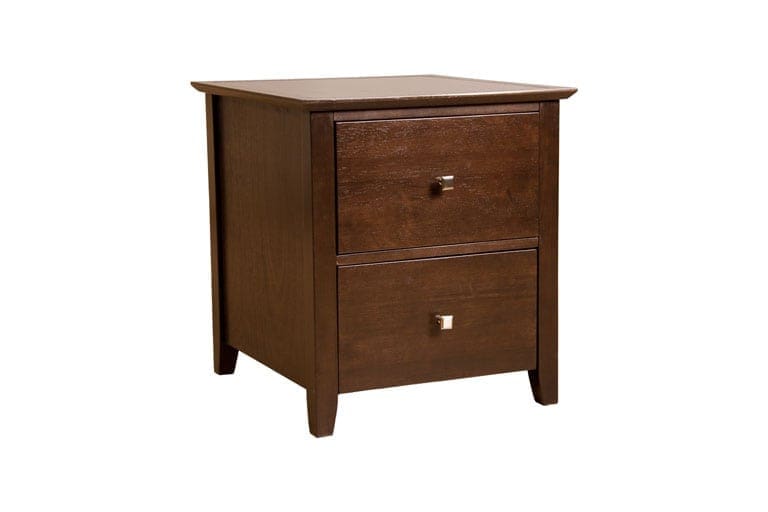 Solid Wood Nightstand University Loft Company