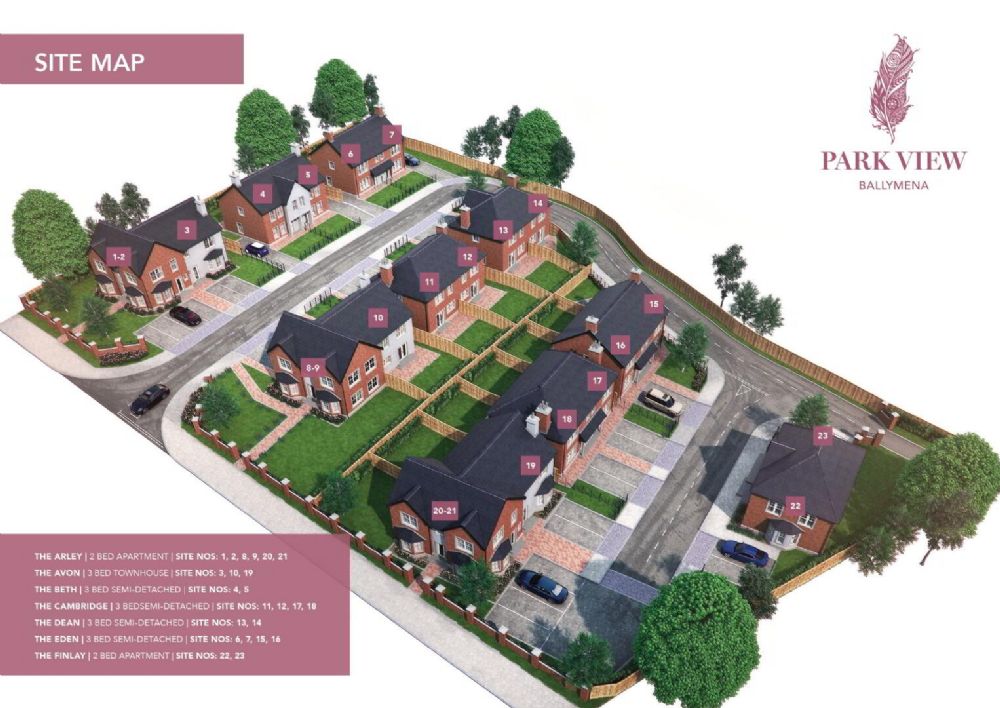 Park View, Ballymena, New homes for sale in Northern Ireland