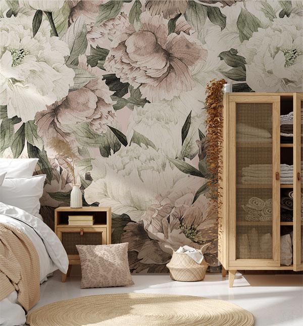 4 Classic Wallpaper Design Ideas for Redecorating Master Bedrooms