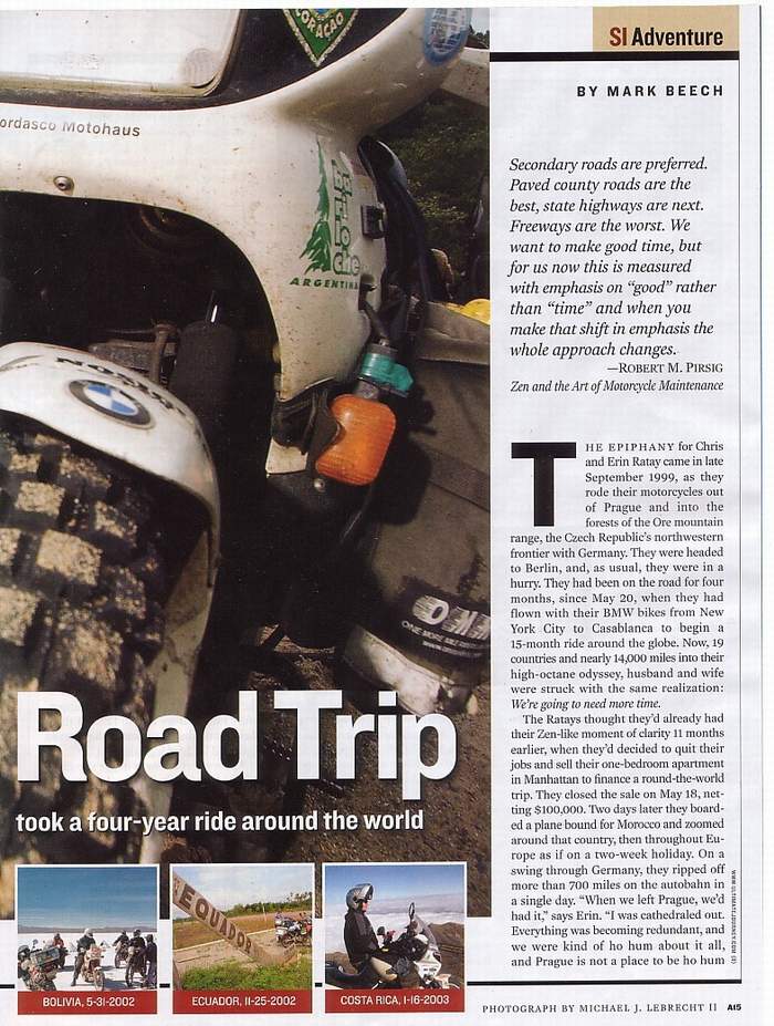 Sports Illustrated Article