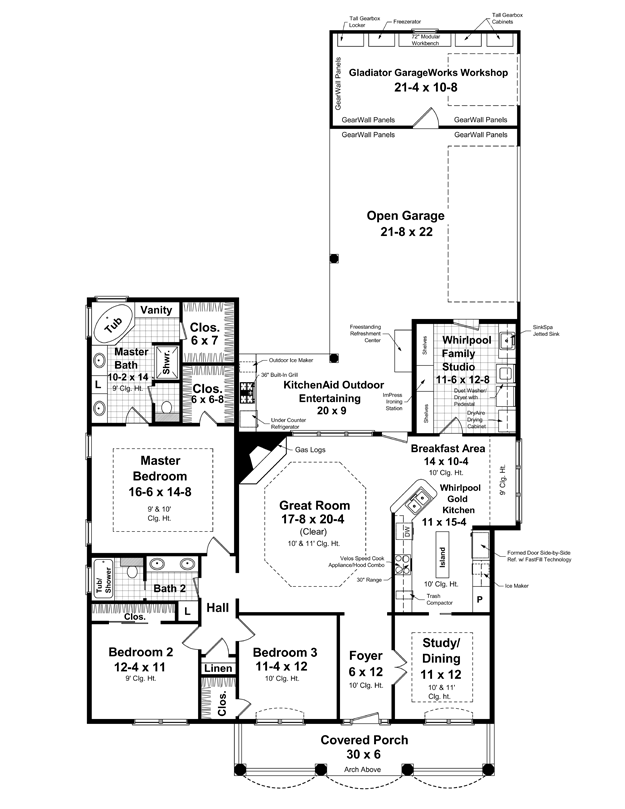 House Plans, Home Plans and floor plans from Ultimate Plans