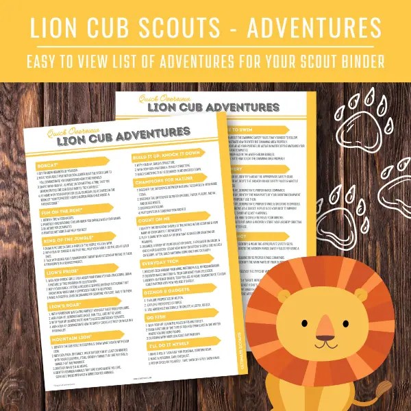 Lion Scouts Adventures 2024 Quick Overview Ultimate Scouts