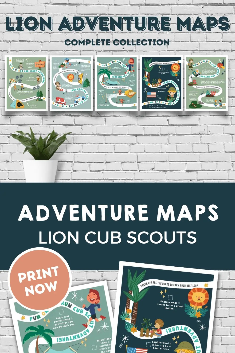 Lion Cub Scouts Adventure Maps Ultimate Scouts