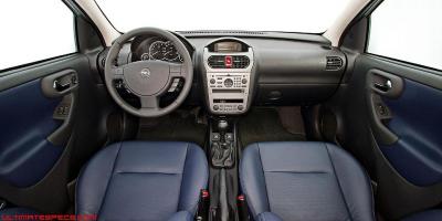 Opel Corsa C 1.2 16V Technical Specs, Dimensions