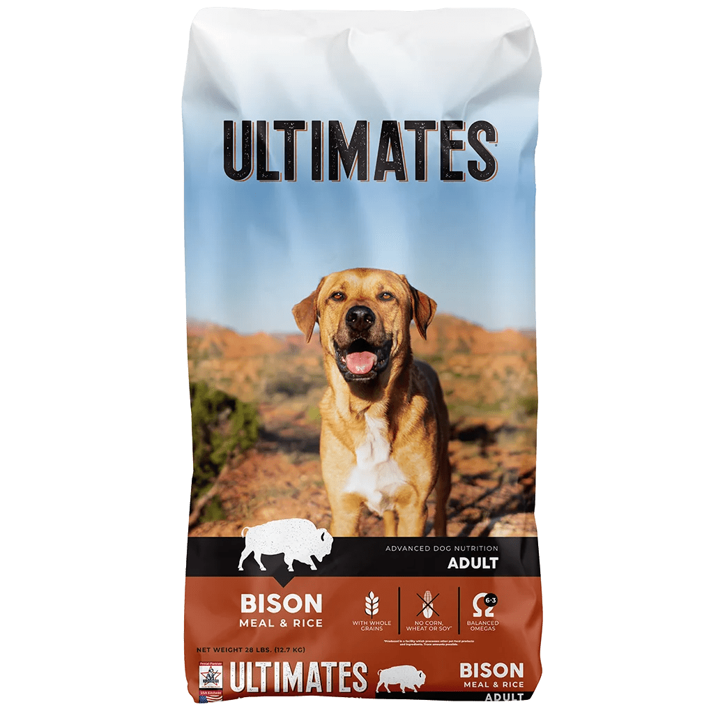 Bison Meal & Rice Dog Food Ultimates Pet Food