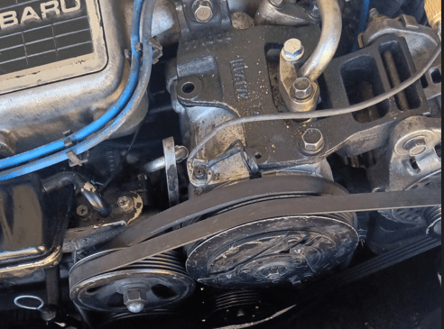 auxiliary belt power steering pulley missing - Old Gen.: 80's GL/DL/XT